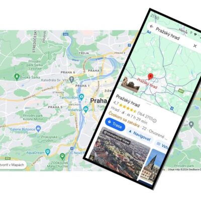 detail z google mapy