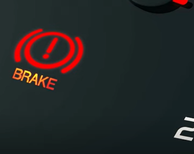 Kontrolka poruchy brzdov