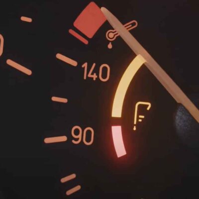 Kontrolka prehriatia motora