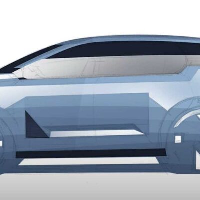 Nákres Dacia nový elektromobil