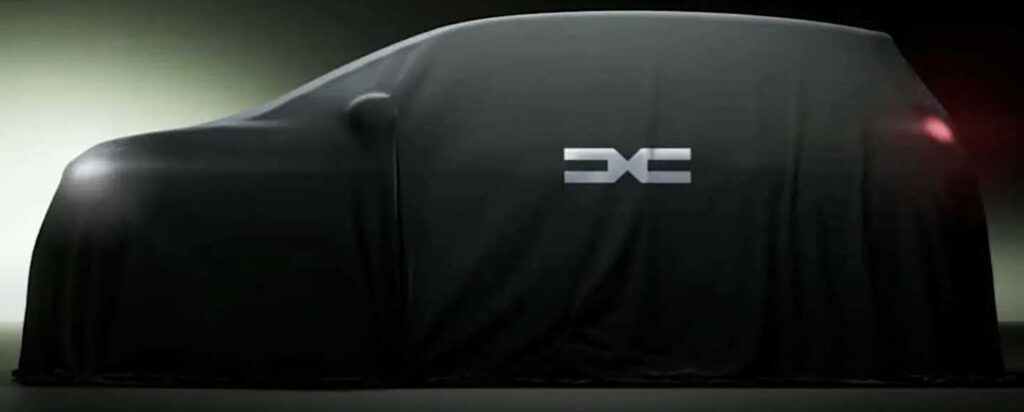 Dacia nový elektromobil pod plachtou