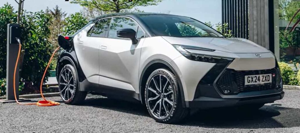 Toyota C-HR nabíjanie