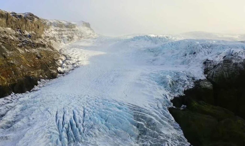 Ľadovec Vatnajokull Island