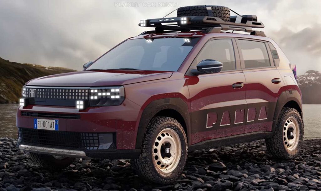 Fiat Grande Panda 4x4 spredu