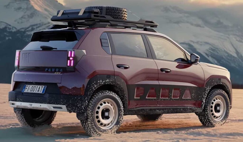 Fiat Grande Panda 4x4 zozadu