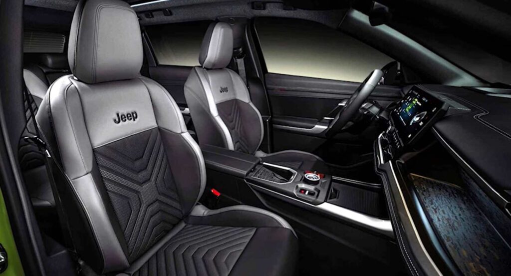Nový Jeep Compas interiér