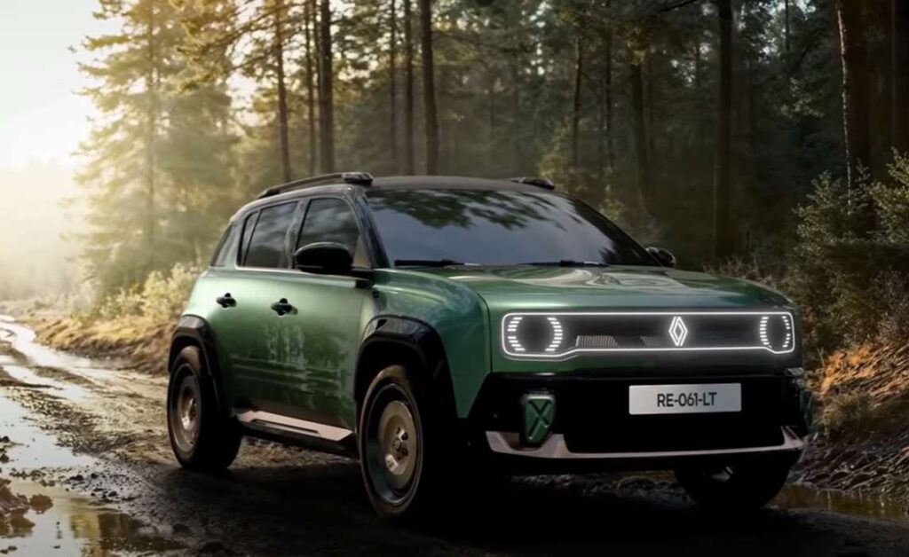 Renault 4 4x4 v lese