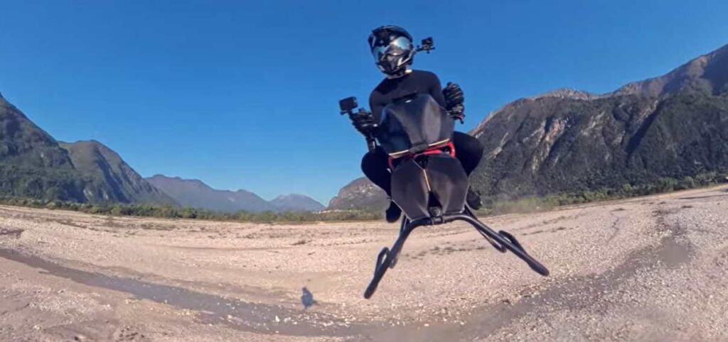 Lietajúci motocykel