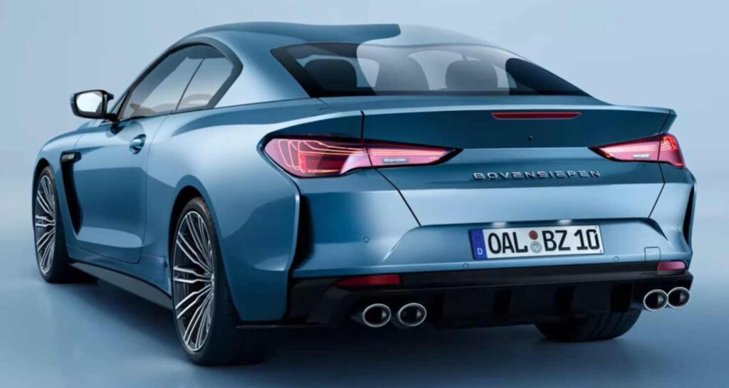 Nový automobil Zagato zozadu