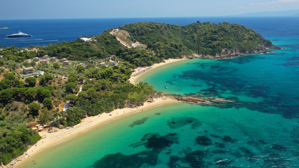babana beach Skiathos grecko