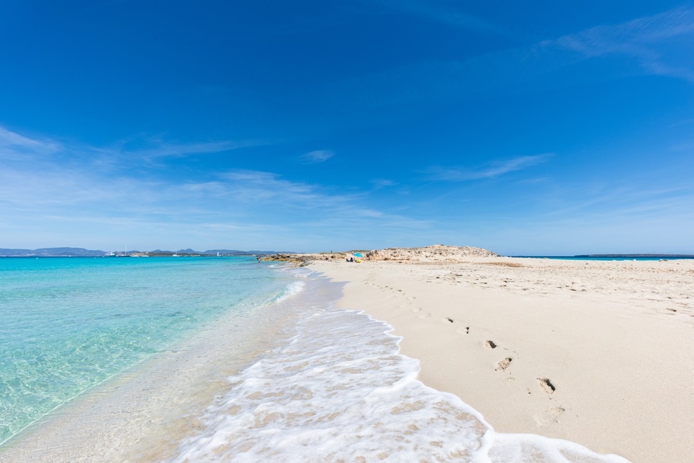 plaž Španielsko, Playa de Ses Illetes – Formentera