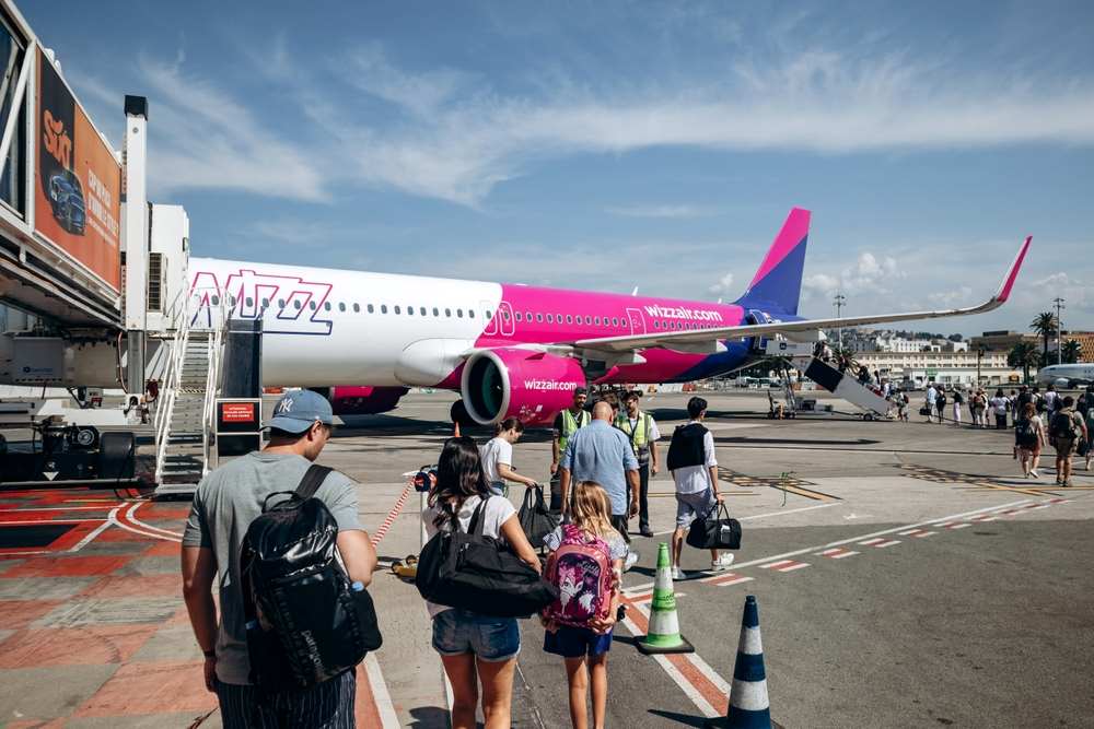 Cestujúci Wizz air