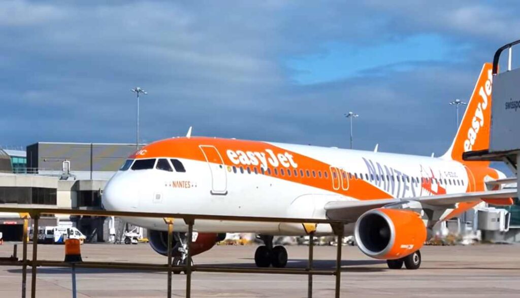EasyJet na ploche