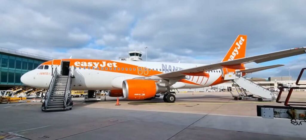 EasyJet na ploche