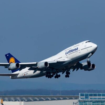 Lietadlo Lufthansa Frankfurt