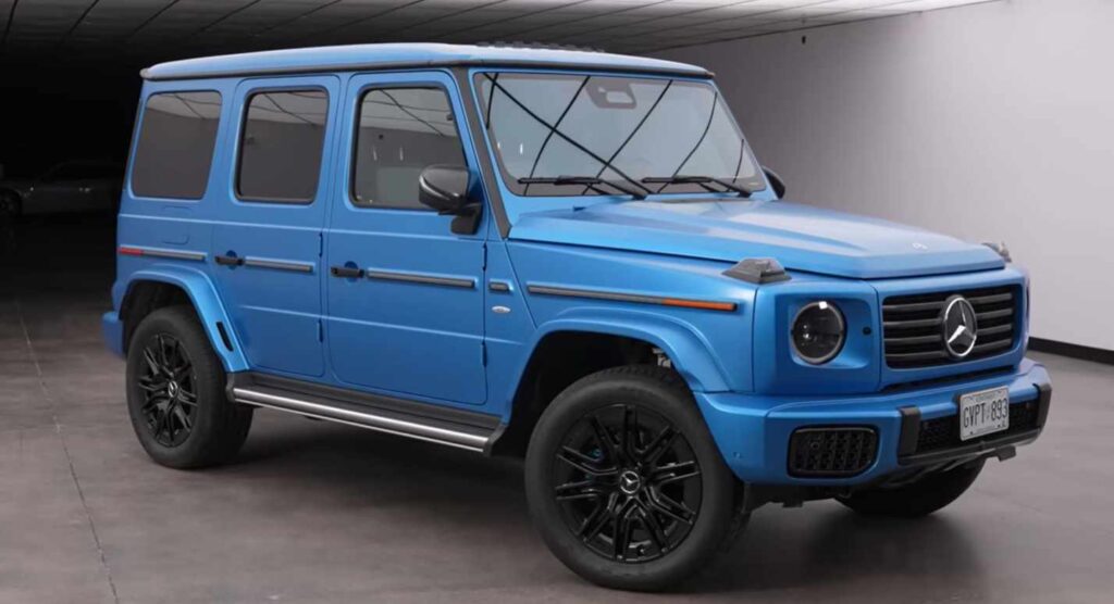 Mercedes Benz G class EV