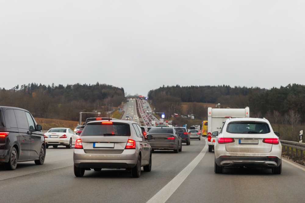 Rakúsko diaľnica zápcha