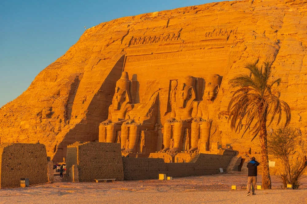 sochy faraóna Ramesseho II.