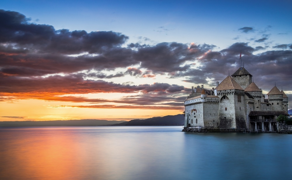 Historický hrad Chillon
