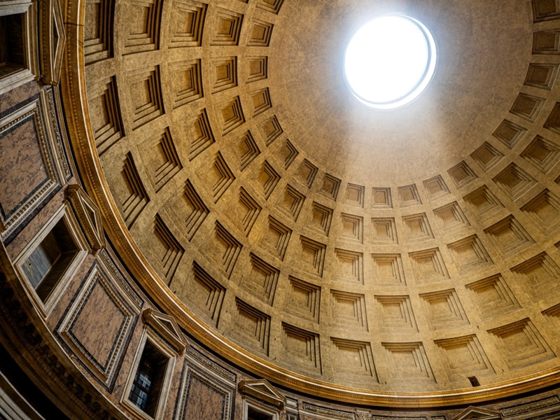 Pantheon, interier