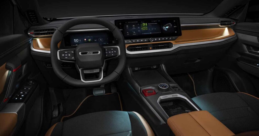 Jeep Compas interiér