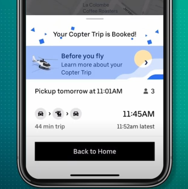UBER app