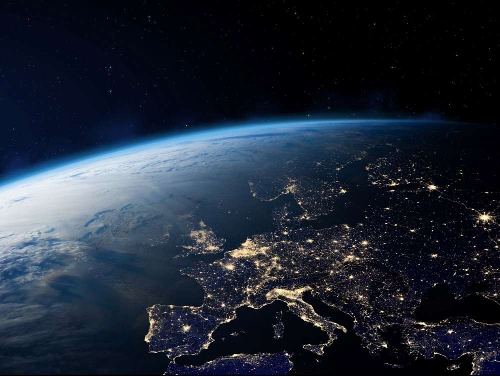 Pohľad zo satelitu