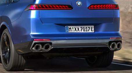 bmw x7 detail zadna cast