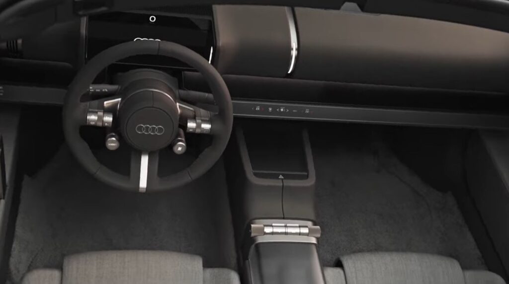Audi TT interiér