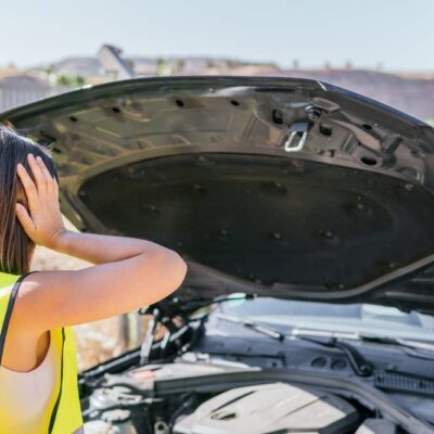 Vodička porucha auta