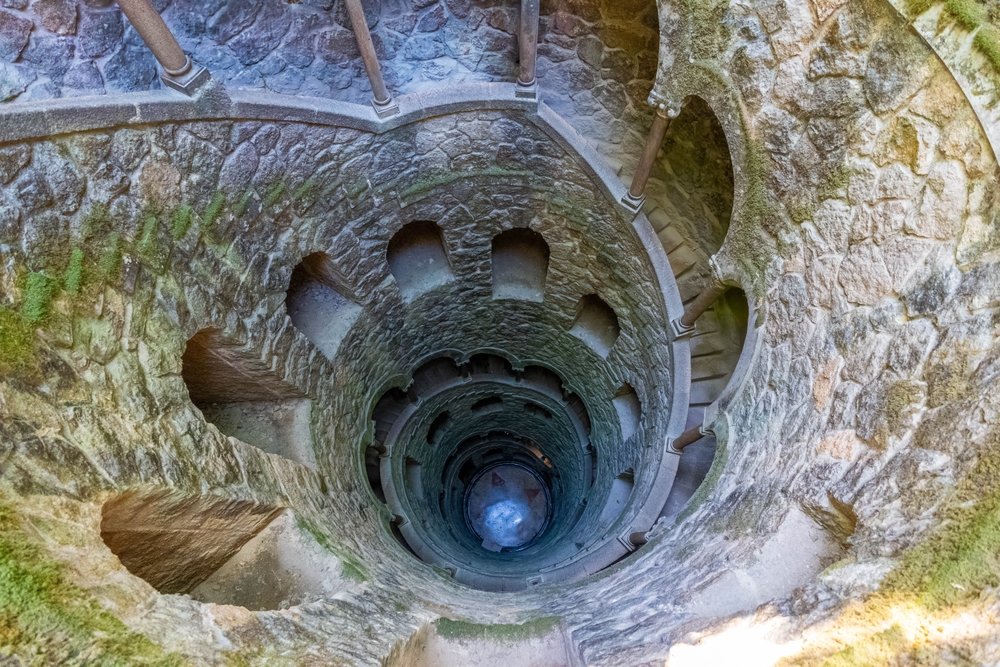  Iniciačná studňa v Quinta da Regaleira