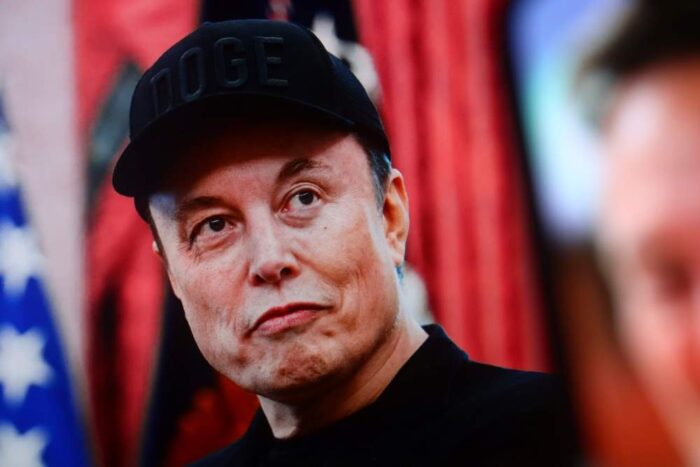Elon Musk vlajka USA