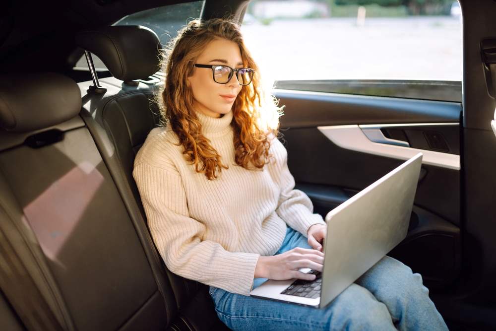 Žena PC auto