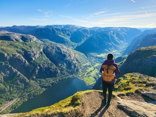 vyhľady na Norske Fjordy