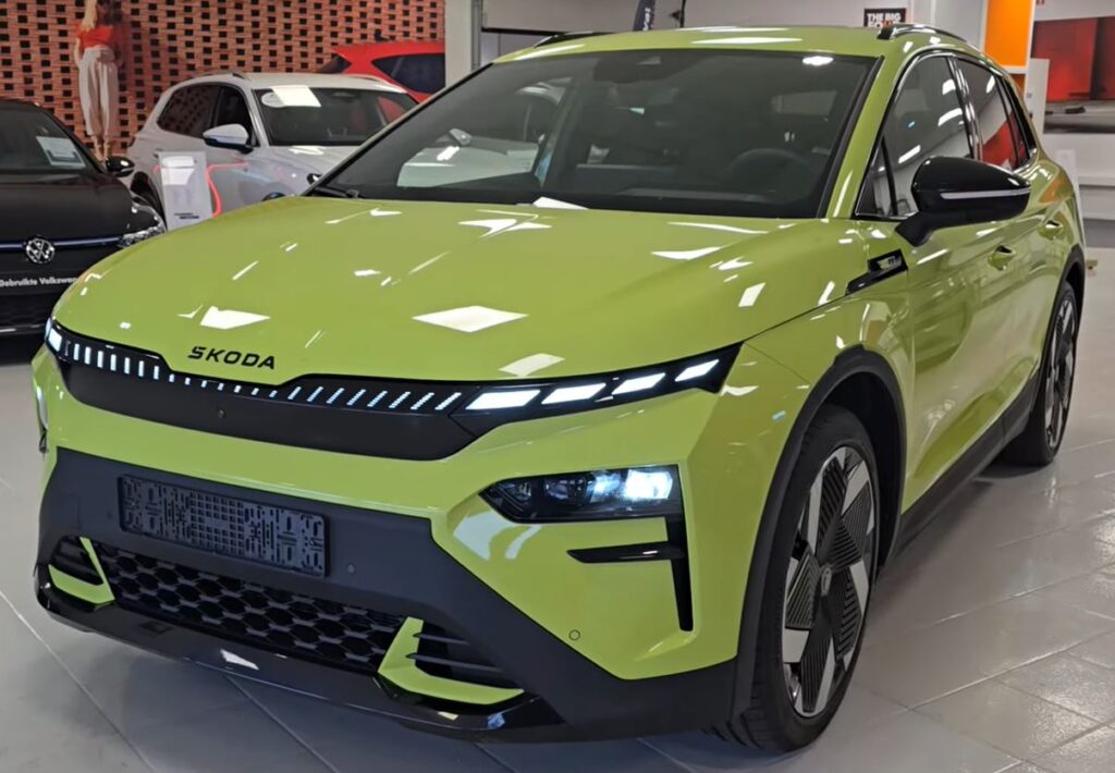 Škoda Elroq Mamba Green
