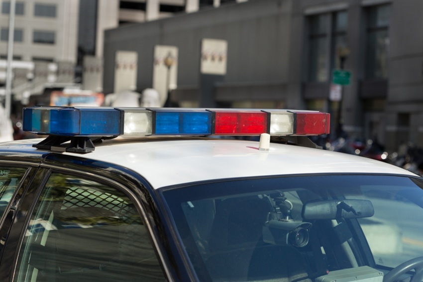 policajne auto / kamera