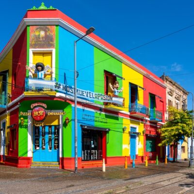  Farebná štvrť La Boca