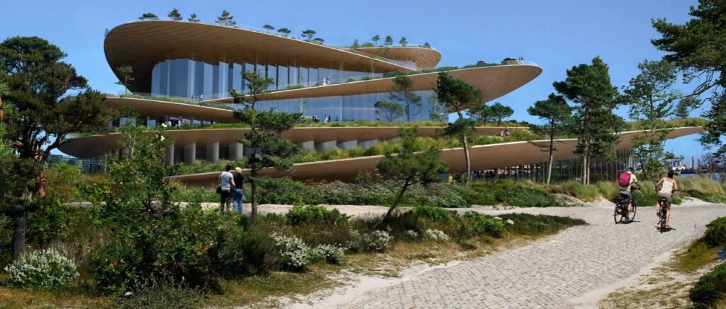 Presklená fasáda umožní okoloidúcim nahliadnuť priamo do srdca opery.