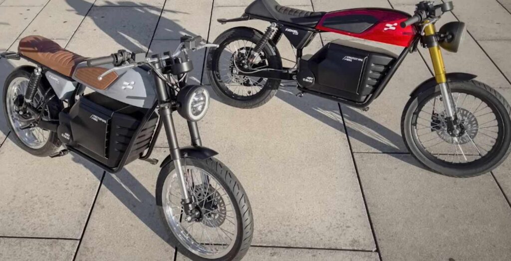 Famel FX elektrický motocykel