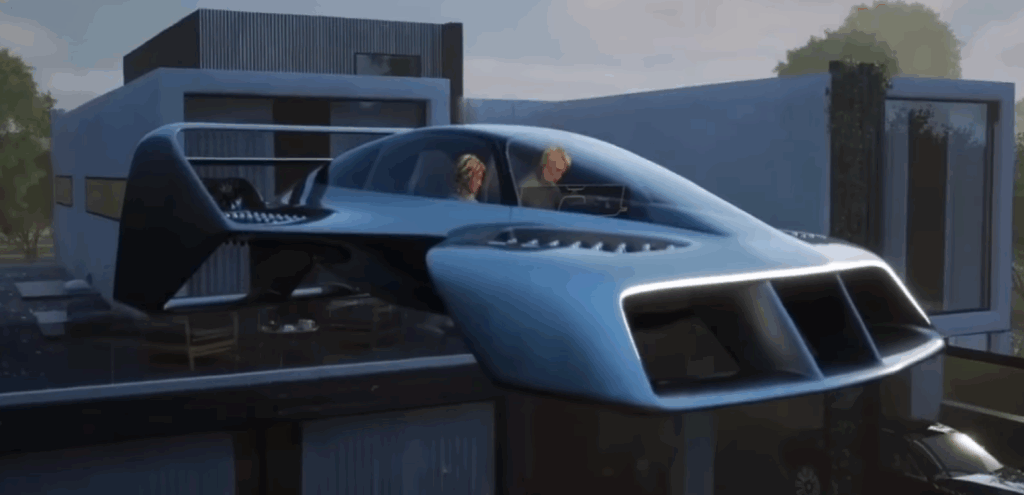 Leo Coupe je jednomiestny elektrický lietajúci stroj s vertikálnym vzletom. Osem motorov umožňuje vzlet z plochy len 6 x 6 metrov.