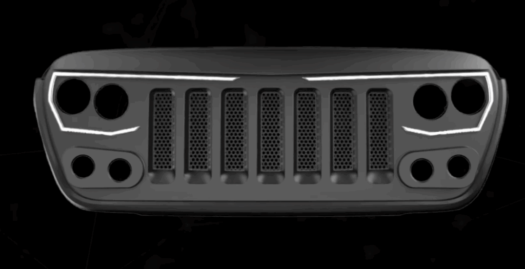 Oracle Lighting predstavila prvé LED svetlo bez šošovky pre autá. Mikro-LED panely vyžarujú svetlo priamo bez potreby optických prvkov.