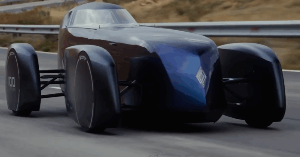 Vozidlo váži len 1 000 kg vďaka karbónovej karosérii. Spotreba dosiahla rekordných 8,63 kWh na 100 km – trikrát menej než bežné elektromobily.