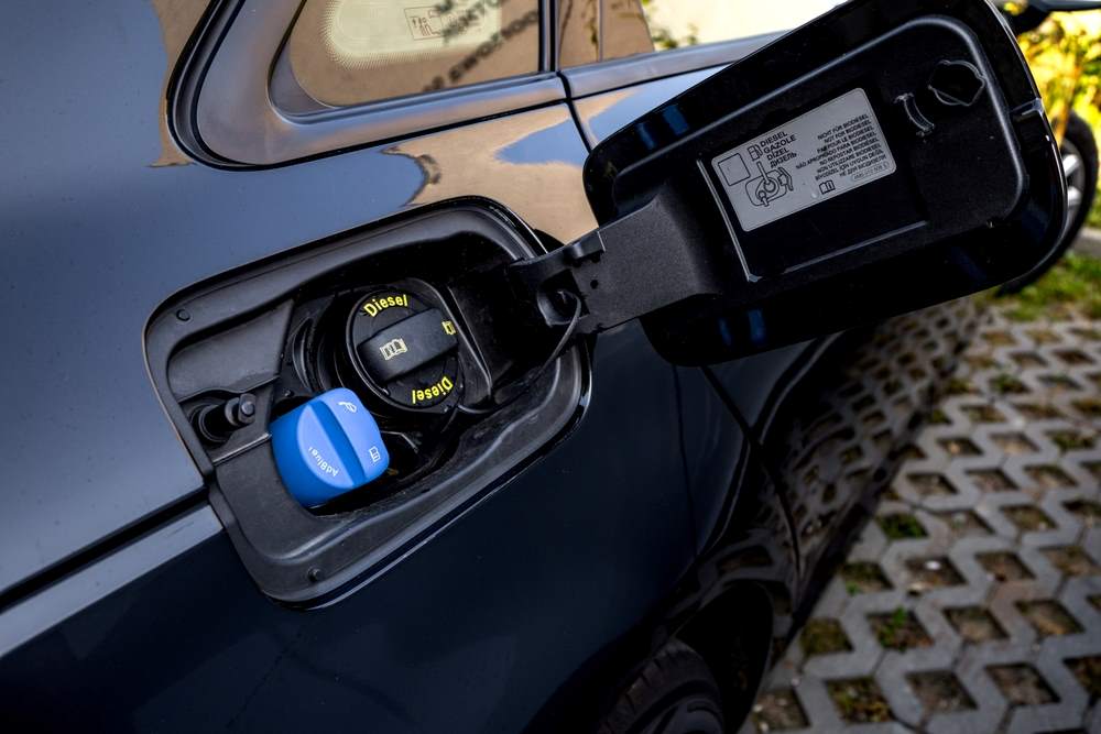 Tankovacie hrdlo Diesel