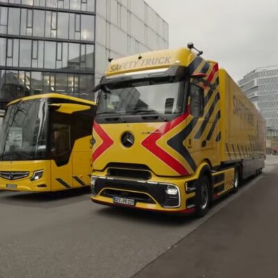 mercedes benz actros safety truck