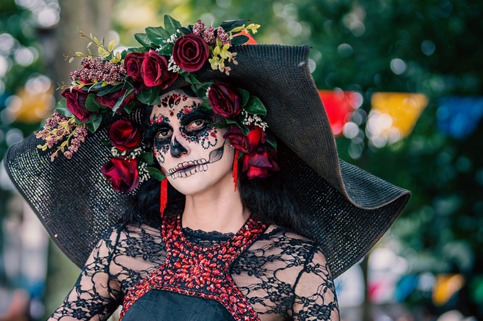 Día de los Muertos, maska