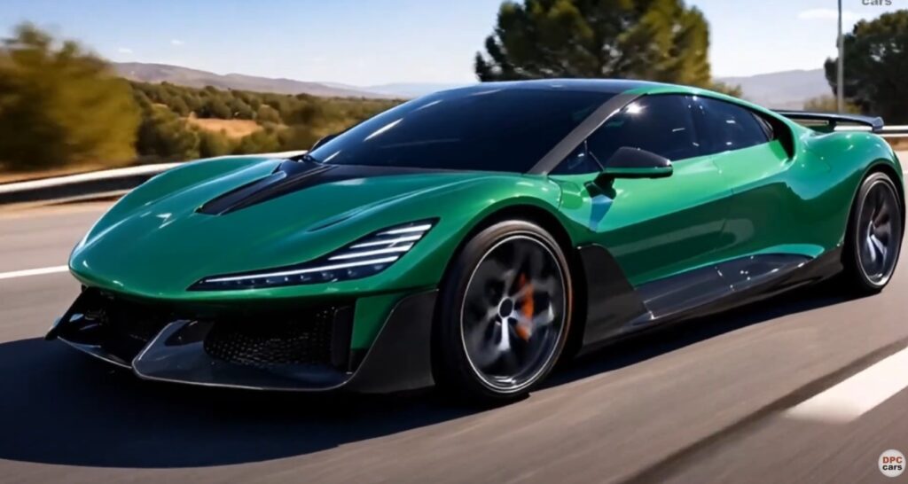 Limitovaná séria 99 kusov s cenou od 2,5 milióna eur. Karbónová konštrukcia zabezpečuje hmotnosť len 1 680 kg.