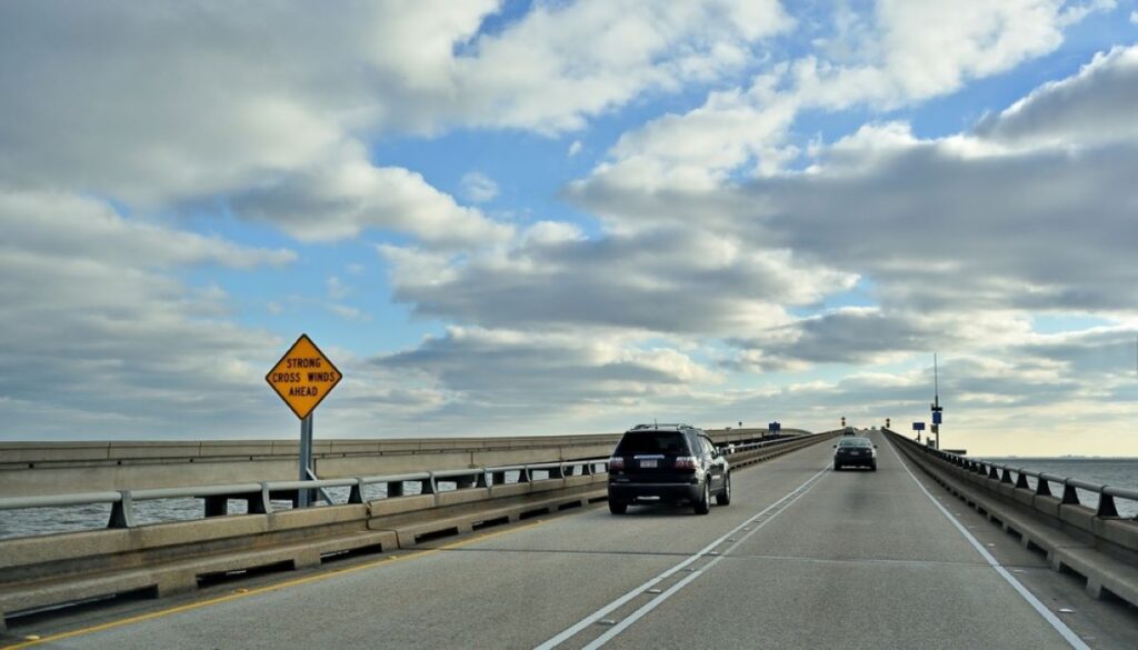 Lake Pontchartrain Causeway to New Orleans