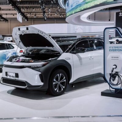 Toyota bZ4x výstava