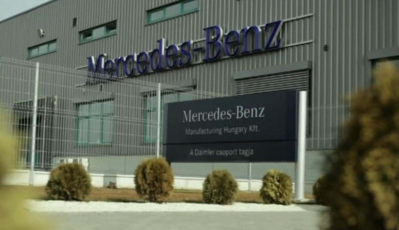 Závod Mercedes Maďarsko