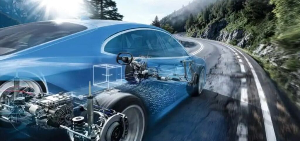 inteligentný podvozok s názvom AI Road Sense